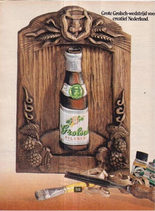 Maak 'n Grolsch pijpje  