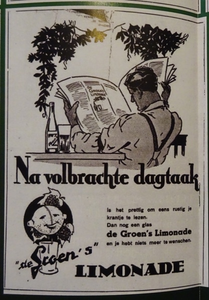 Advertentie - De Groen