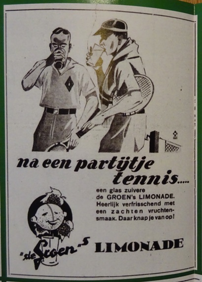 Advertentie - De Groen - Tennis