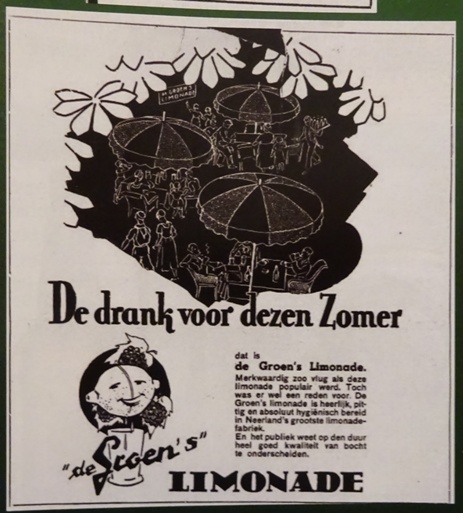 Advertentie - De Groen - Zomer