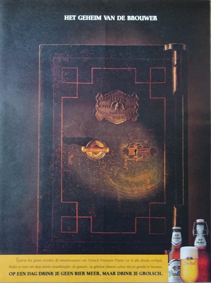Advertentie - Kluis - Het geheim van de brouwer