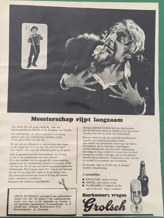Advertentie - De Koopman in Venetie