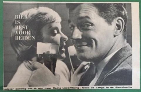 Advertentie - bier is best voor beiden