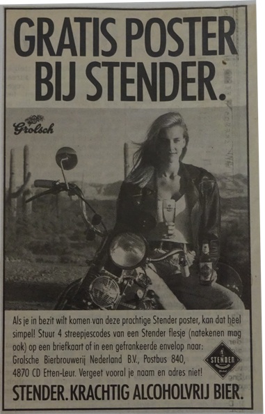 Gratis poster bij Stender 