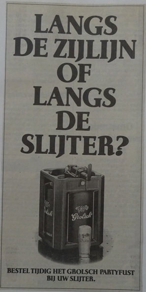 partyfust - Langs de zijlijn of langs de slijter