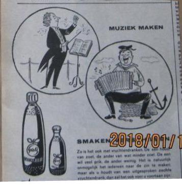 Advertentie - Muziek maken