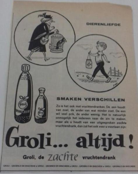Advertentie - Dierenliefde 