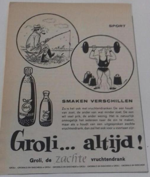 Advertentie - Sport  
