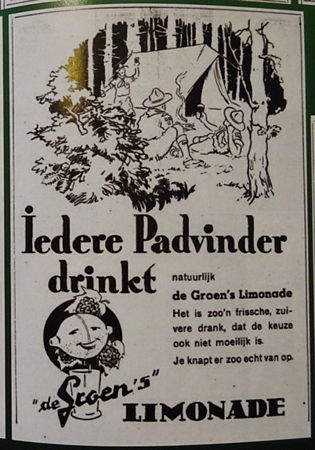 Advertentie - De Groen - Padvinder