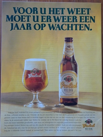 Advertentie - jaar op wachten
