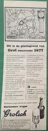 Advertentie - Plattegrond Grol 