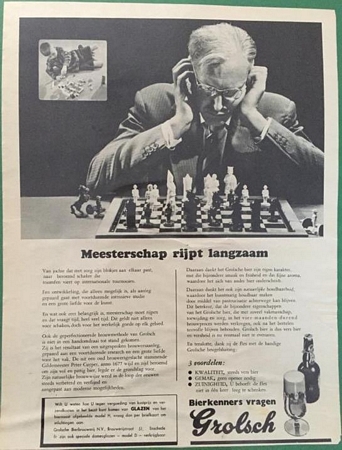 Advertentie - schaken