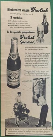 Advertentie - Speciaal, versierde stoel