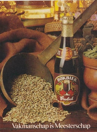Advertentie - Grolsch Bokbier
