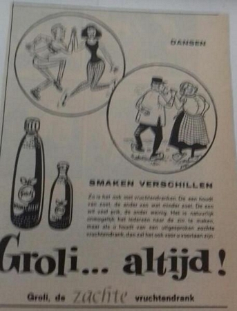 Advertentie - dansen