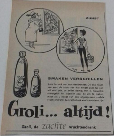 Advertentie - kunst