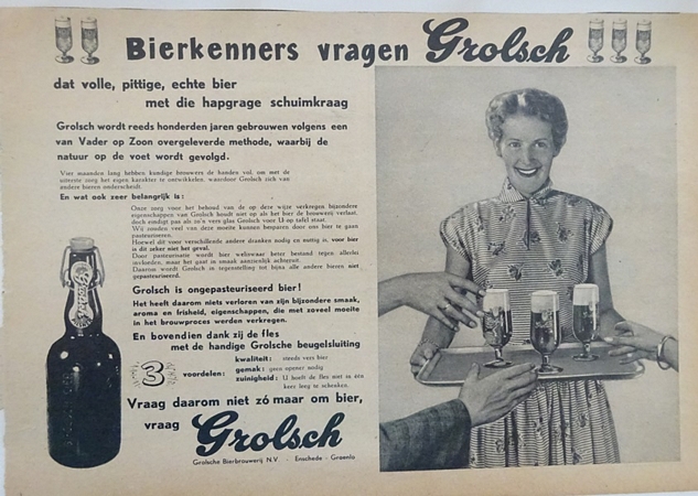 Bierkenners vragen Grolsch
