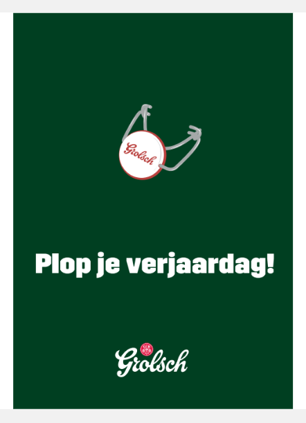 kaart - Plop je verjaardag.