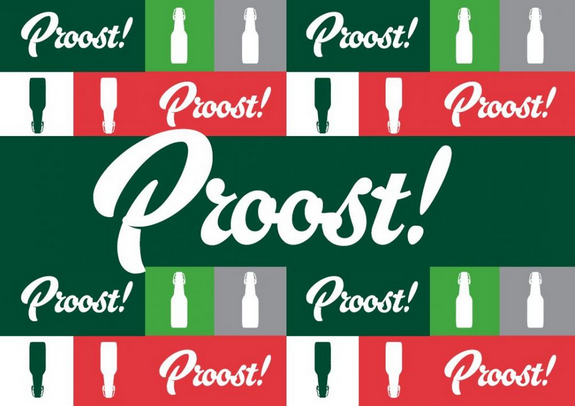 Kaartje beugels - Proost
