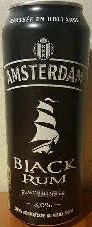 blikje - Amsterdam Black Rum