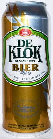 blikje - De Klok Bier
