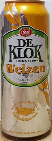 blikje - De Klok Weizen