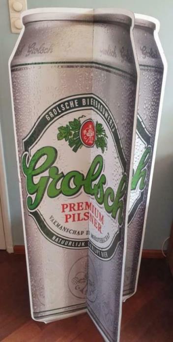 sign - 3D blikje