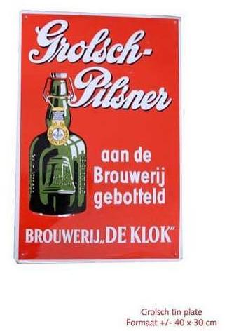 wandbord - retro sign 