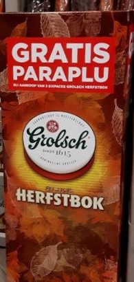 sign - gratis paraplu