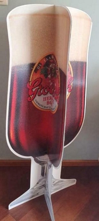 Sign - 3D glas