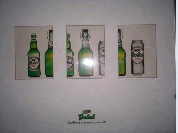schilderij-bord met producten