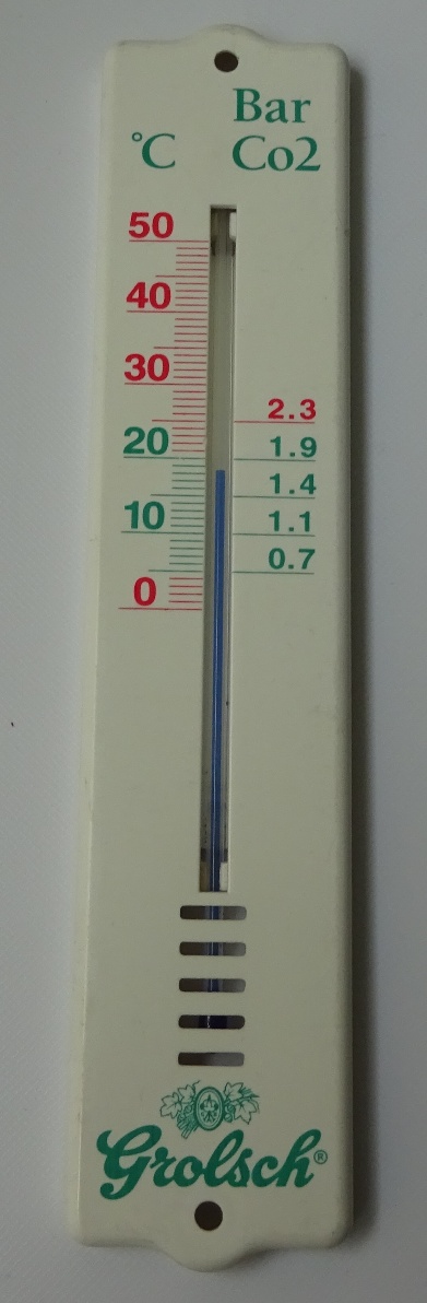 Thermometer en CO2