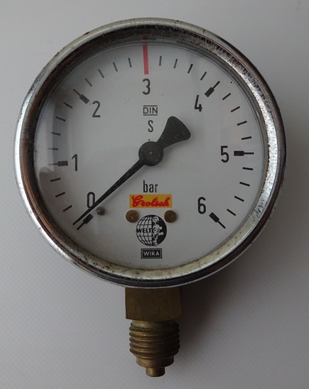 Drukmeter - 6 bar