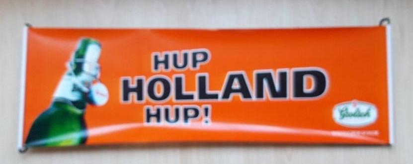 Voetbalbanner - dubbelzijdig