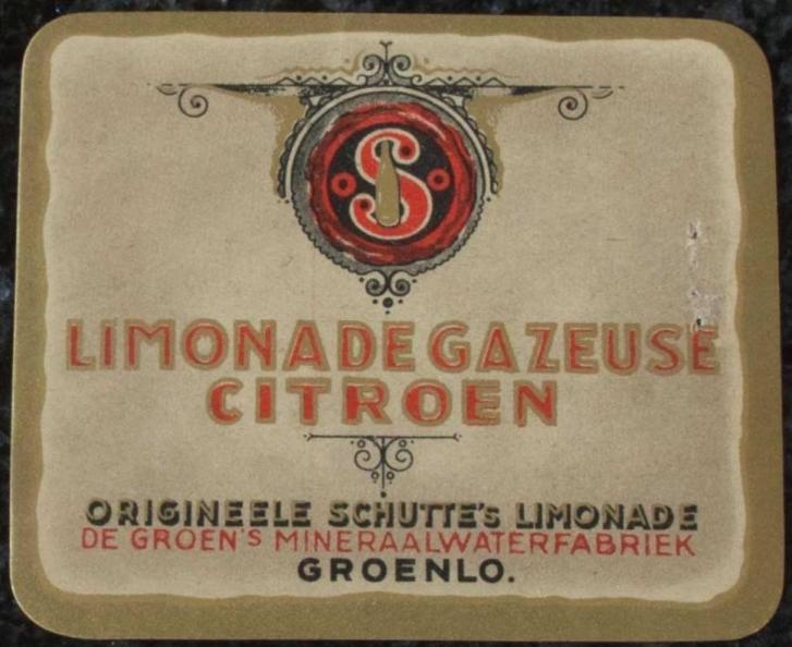 Etiket - Limonade gazeuse citroen