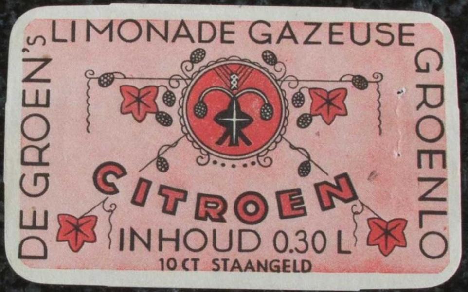 Etiket - Limonade gazeuse citroen