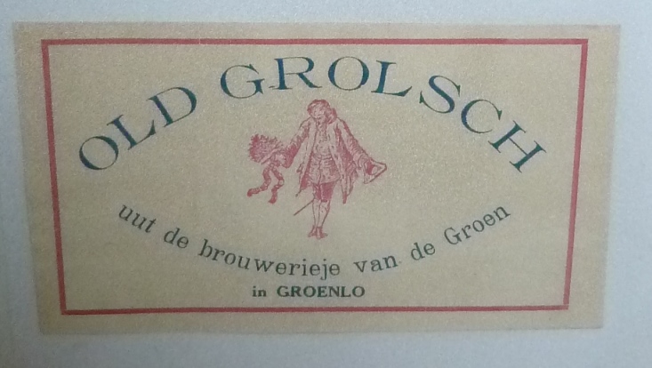 etiket - Old Grolsch