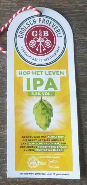 Label - Hop het leven