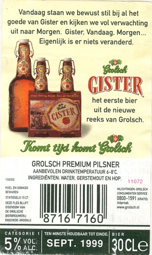 rugetiket - Gister