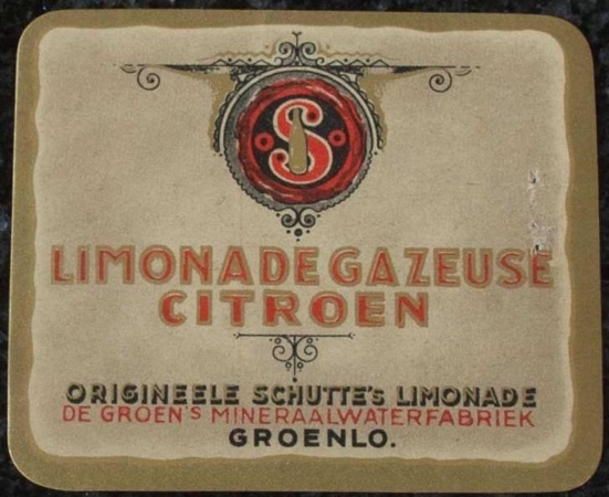 Etiket - Limonade gazeuse citroen