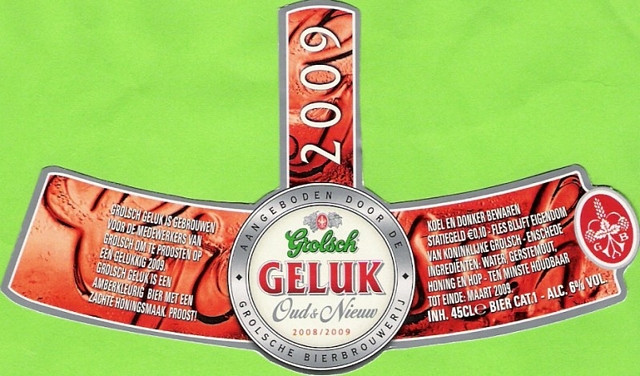 Beugeletiket - Geluk 2009