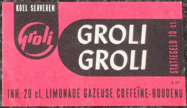 Etiket - Limonade gazeuse