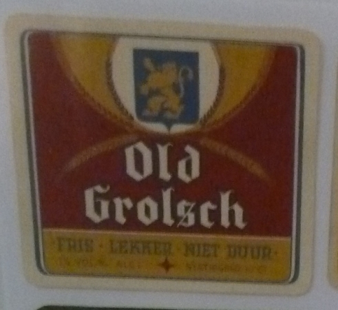 etiket - Old Grolsch