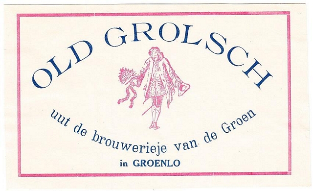 etiket - Old Grolsch