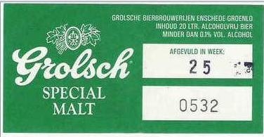Fustetiket - Special Malt