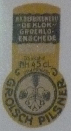 Halsetiket - geel 