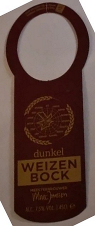 Hangetiket Dunkel Weizenbock