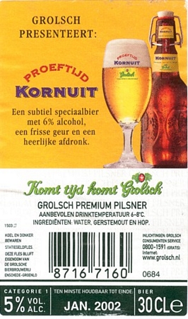 rugetiket - Kornuit