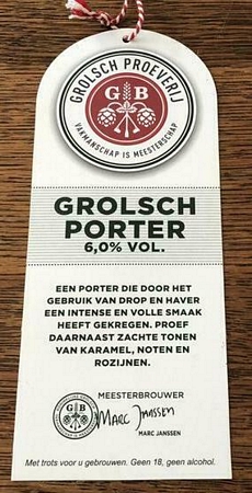 Taphanger - label