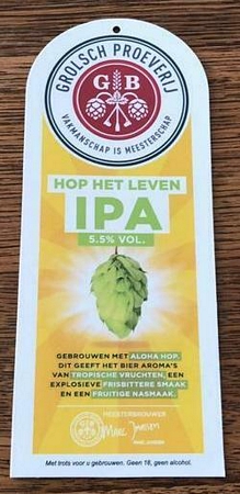 Taphanger - label